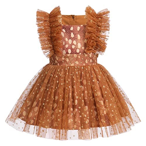 Newborn Infant Baby Girl Birthday Party Dress Romper