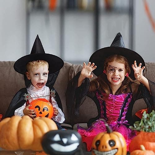 Halloween Witch Hat for Kids Christmas Party Costume Accessory