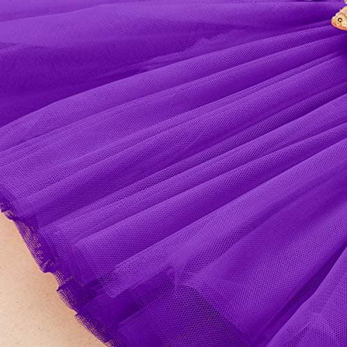 ODASDO Baby Girl 1st/2nd/3rd Birthday Princess Tulle Dress with Headband