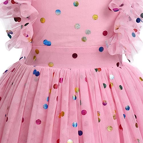 ODASDO Kids Girls Tutu Princess Dress