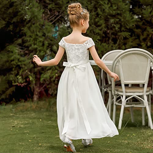 Flower Girl Dress for Birthday Wedding Party Communion