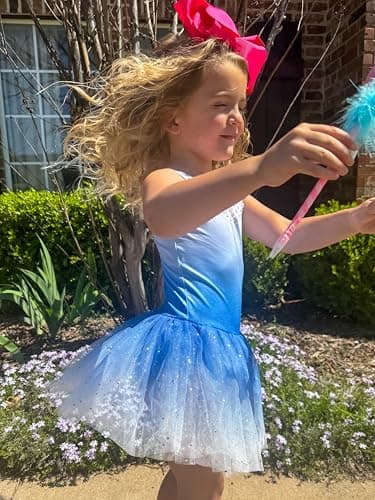 Belovance Girls Gymnastics Skirted Leotards Ballet Tutu