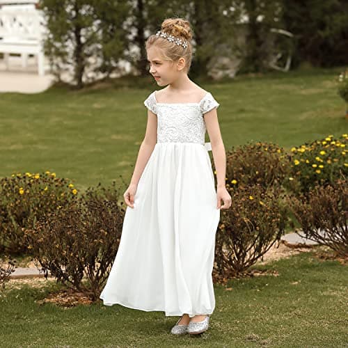 Flower Girl Dress for Birthday Wedding Party Communion