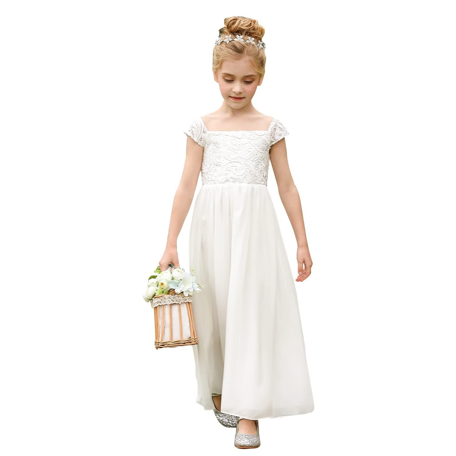 Flower Girl Dress for Birthday Wedding Party Communion
