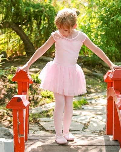 Stele Ballet Leotards with Tutu Skirt for Girls (Toddler/Child)