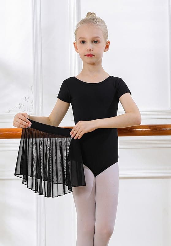 DIPUG Girls' Ballet Leotards with Removable Skirt & Toddler Dance Dress