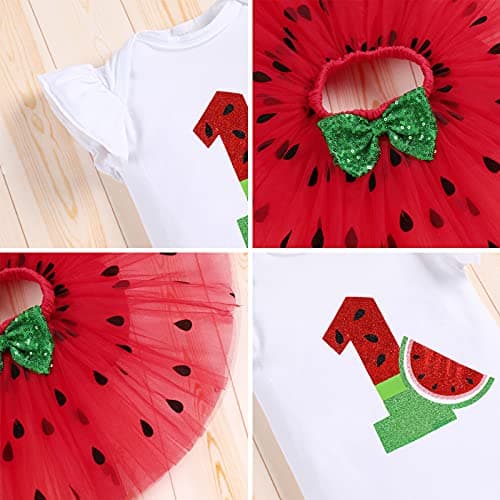 Fruit Theme 1st 2nd Birthday Party Outfit for Baby Girls