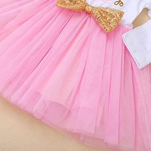ODASDO Baby Girls Toddler Kids Birthday Party Dresses