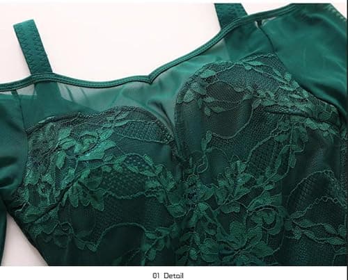 ORIDOOR Luxurious Lace Ballroom Dance Competition Dress