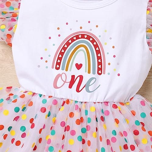 Newborn Infant Baby Girl 1/2 1st 2nd Birthday Party Dress