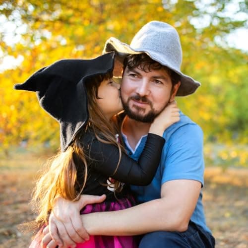 Women's Halloween Witch Hat for Party Costume - Wide Brim Wool Hat