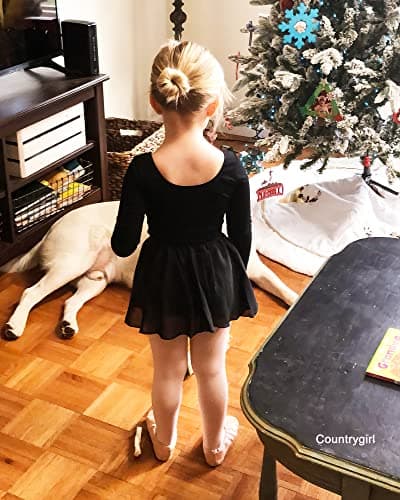 Girls Ballet Leotard Outfit with Skirt and Tights (Toddler to Big Kid)