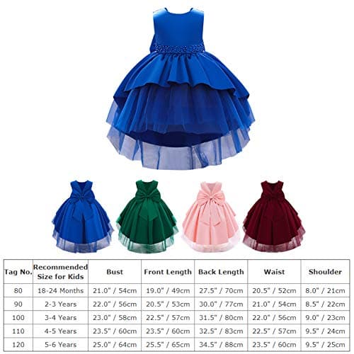Toddler Kids High Low Princess Tutu Dress