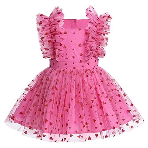 Newborn Infant Baby Girl Birthday Party Dress Romper