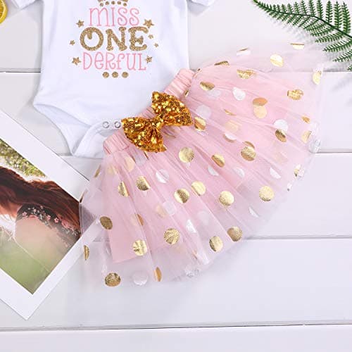 Viworld Baby Girl 1st Birthday Outfit
