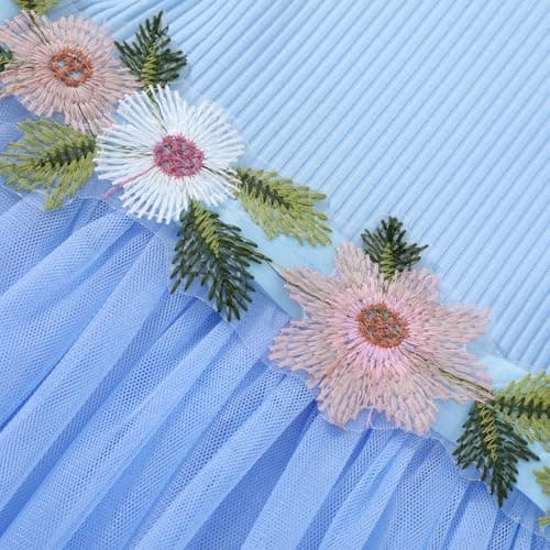 HILEELANG Little Flower Girl Tutu Dress for Easter & Birthday PARTIES