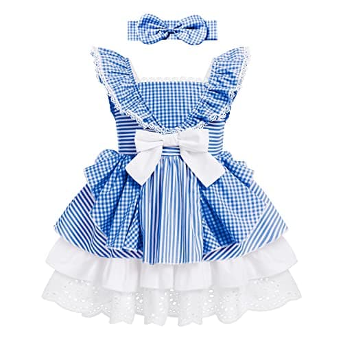 Baby Girl Flower Petal Rainbow Tutu Princess Dress