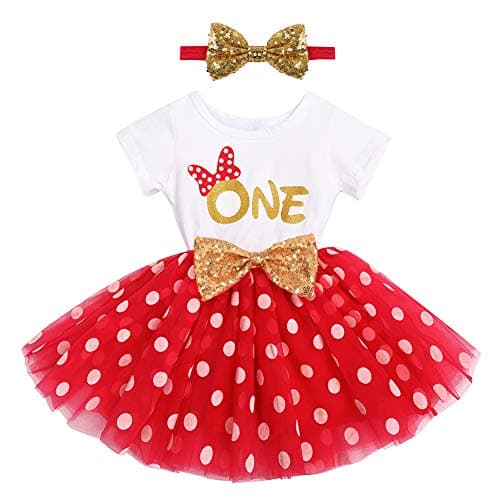 Baby Girl 1st/2nd Birthday Dress & Headband Set