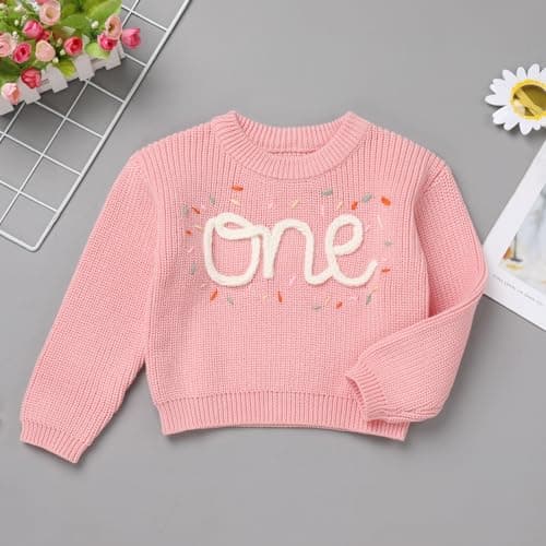 IDOPIP Toddler Girls' BohoEmbroidery Sweatshirt Outfit Fall Winter