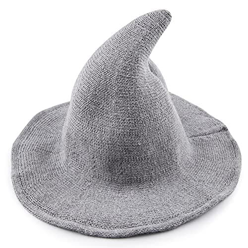 Women's Halloween Witch Hat for Party Costume - Wide Brim Wool Hat