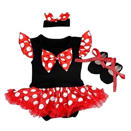 Baby Girl First Birthday Outfit Rainbow Tutu Princess Romper Dress Tiara Shoes 3pcs Clothes Set for Cake Smash Refine to Rainbow Tutu Princess Romper Dress and Tiara for Baby Girl's First Birthday