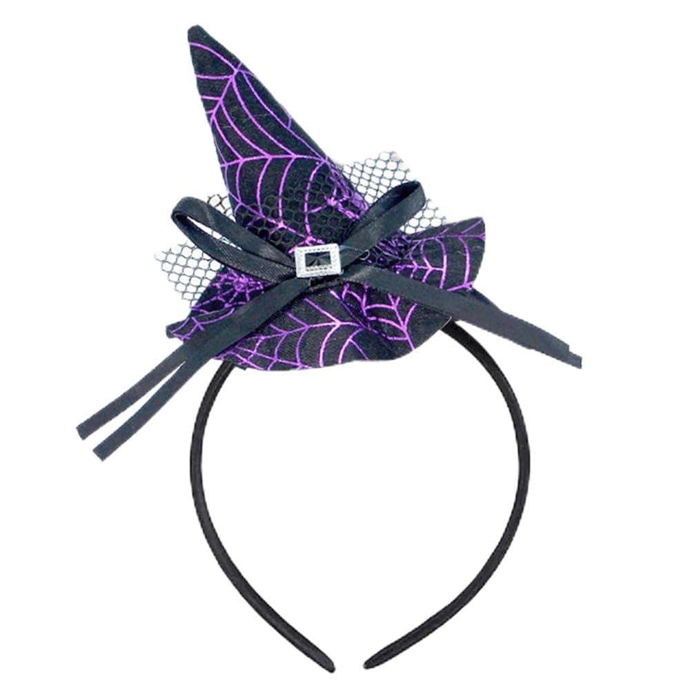 CHILTINA Halloween Witch Hat Hairband Cosplay Accessory
