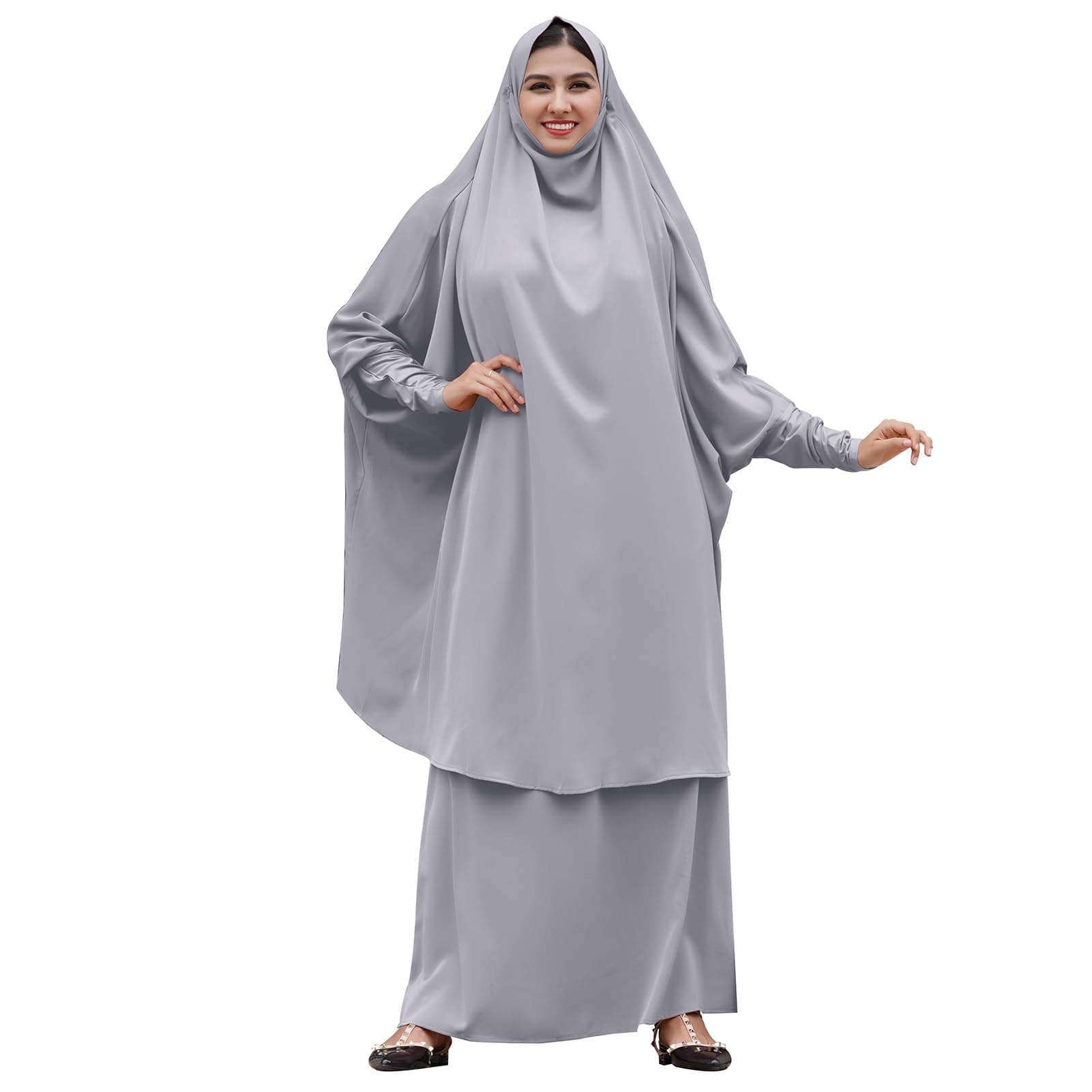 Women Muslim Prayer Dress Set
