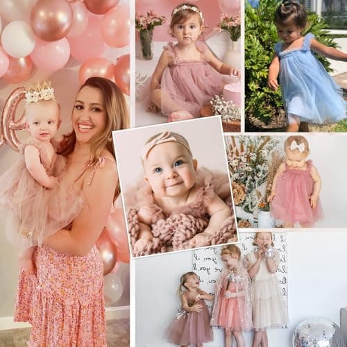 Century Star Baby Girl First Birthday Easter Dress Outfit