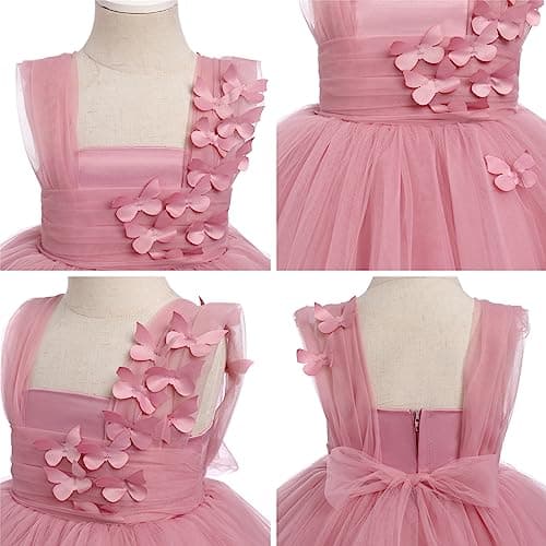 ODASDO Butterfly Dress for Baby Toddler Kids