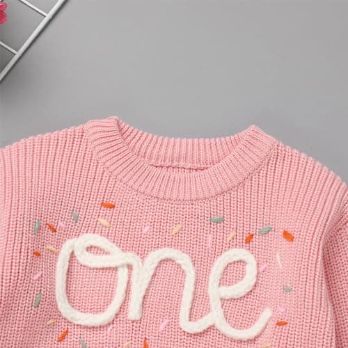 IDOPIP Toddler Girls' BohoEmbroidery Sweatshirt Outfit Fall Winter