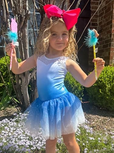 Belovance Girls Gymnastics Skirted Leotards Ballet Tutu