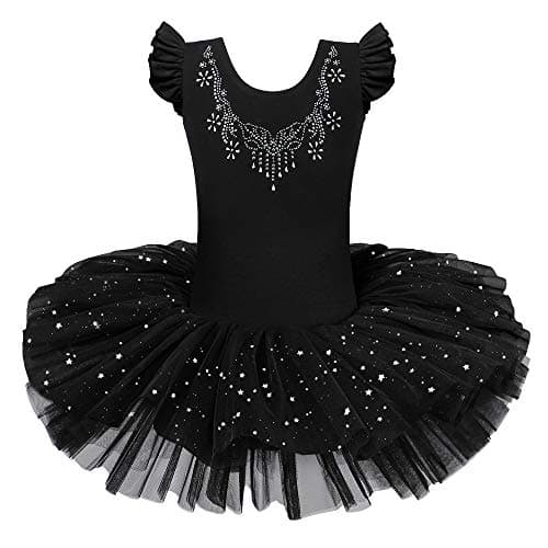 Ballet Leotards with Full Skirt for Girls