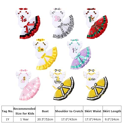 Baby Girl Unicorn Bee Theme Birthday Party Outfit