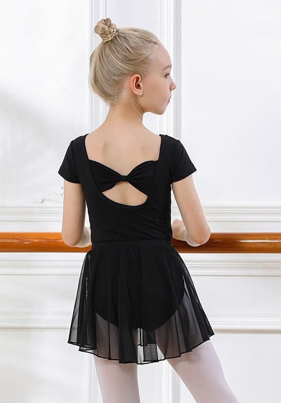 DIPUG Girls' Ballet Leotards with Removable Skirt & Toddler Dance Dress