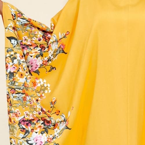 ODIZLI Turkish Muslim Abaya with Pendant Bat Sleeves