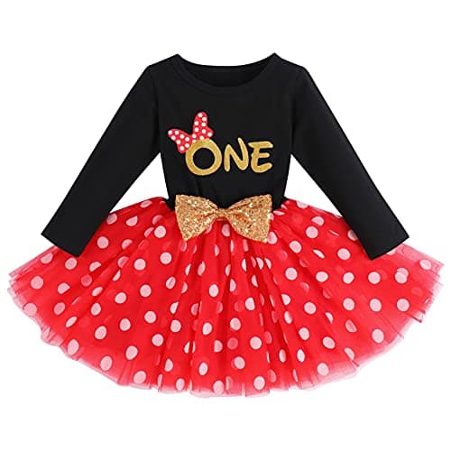 ODASDO Baby Girls Toddler Kids Birthday Party Dresses