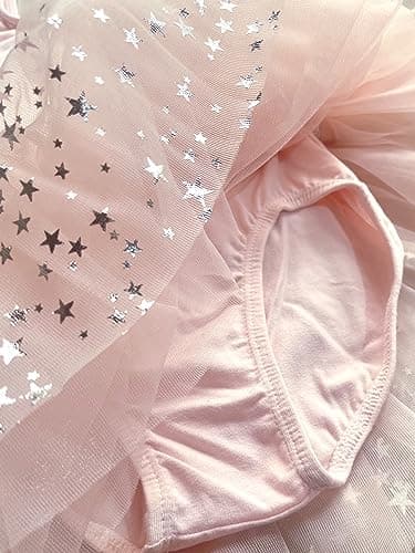 Dancina Girls Sparkle Short Sleeve Tutu Ballet Dress