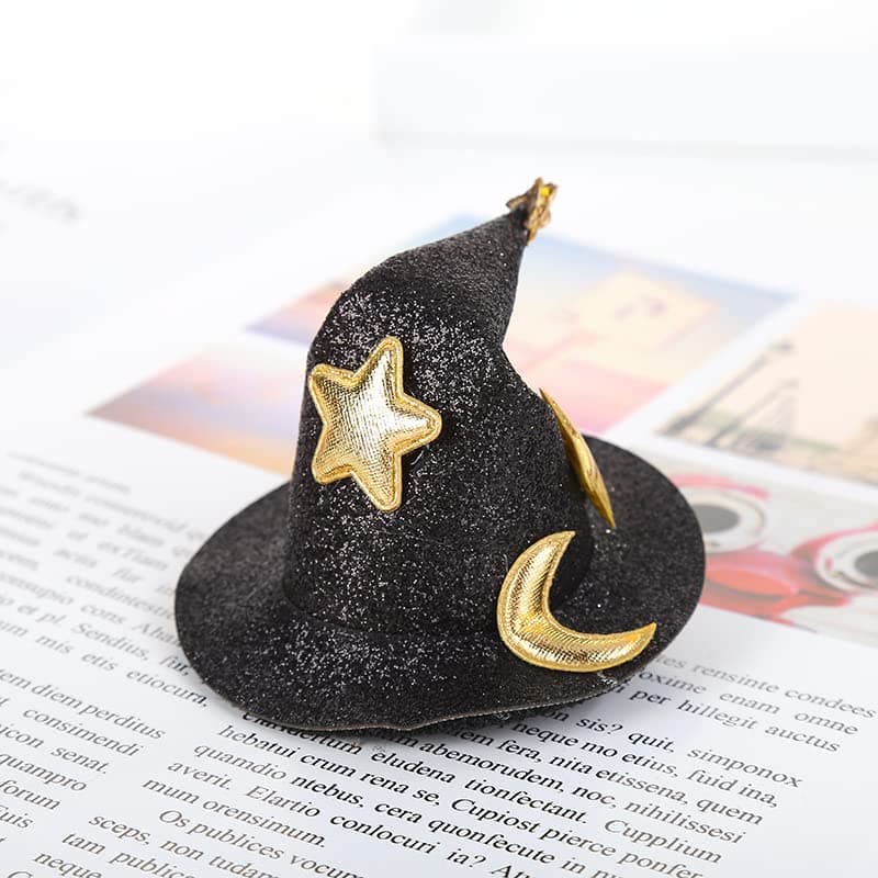 Soochat Mini Witch Hat Hair Clips for Women & Girls Halloween Accessories