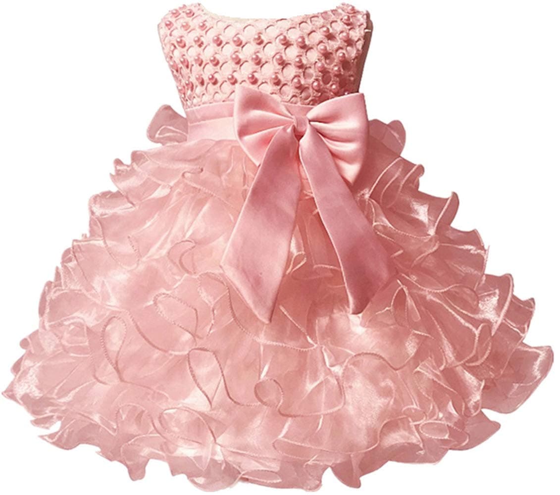 Jup'Elle Flower Girl Wedding Dress with Ruffle Lace
