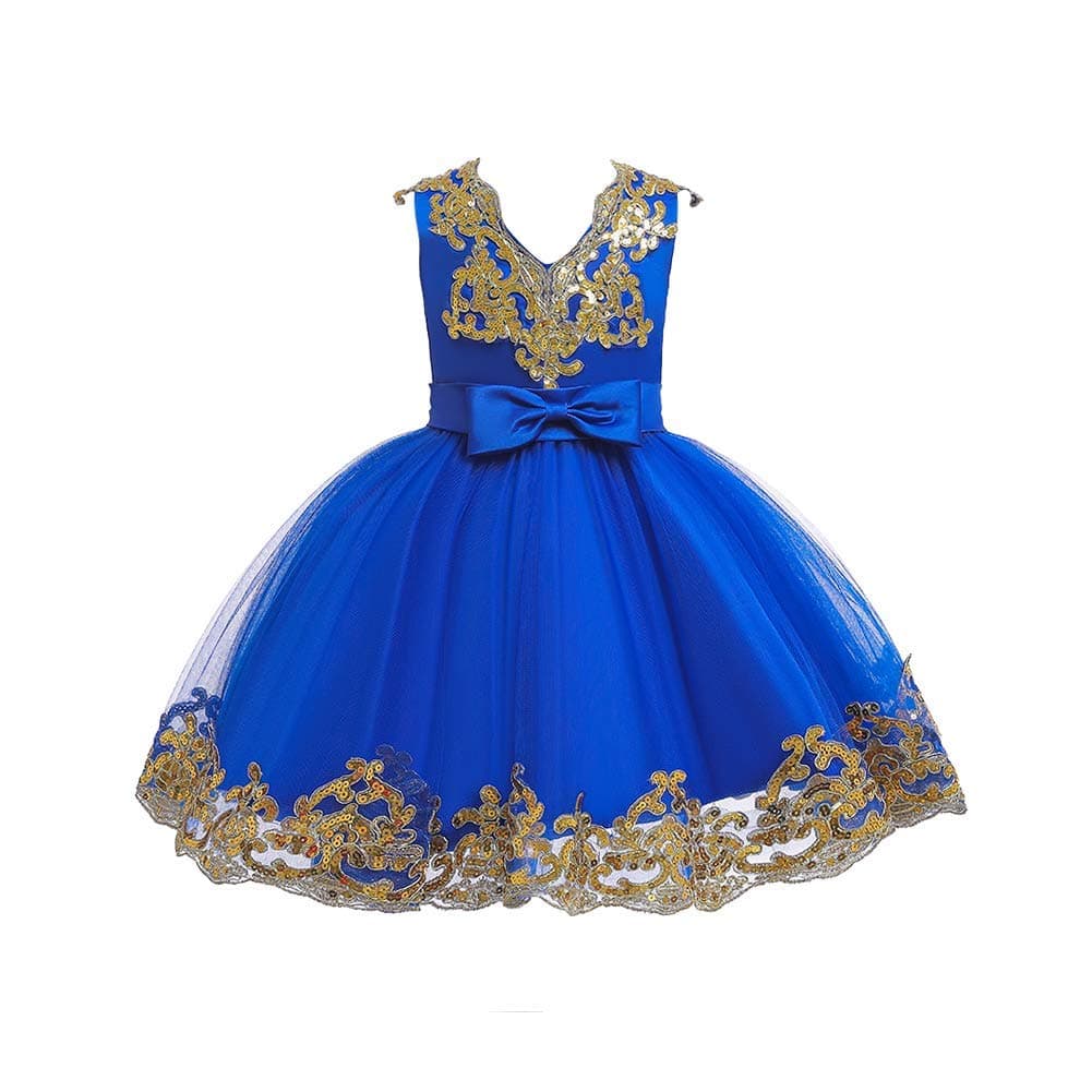 Sequin Bowknot Tutu Princess Dress for Kids