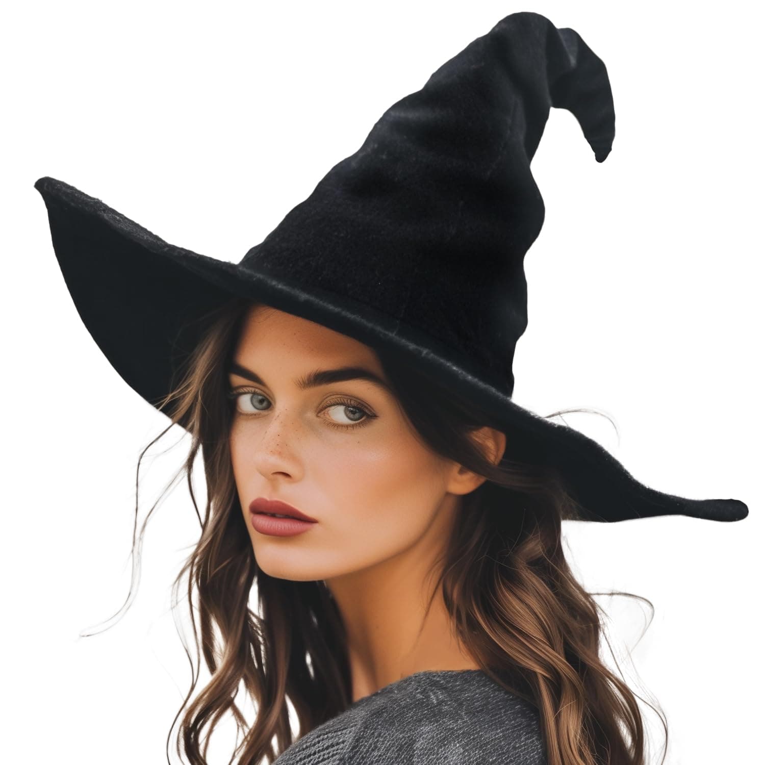 Large Wizard Hat for Adults and Teens: Novelty Cosplay Accessory for Halloween Parties