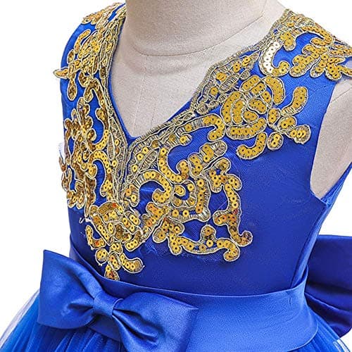 Sequin Bowknot Tutu Princess Dress for Kids