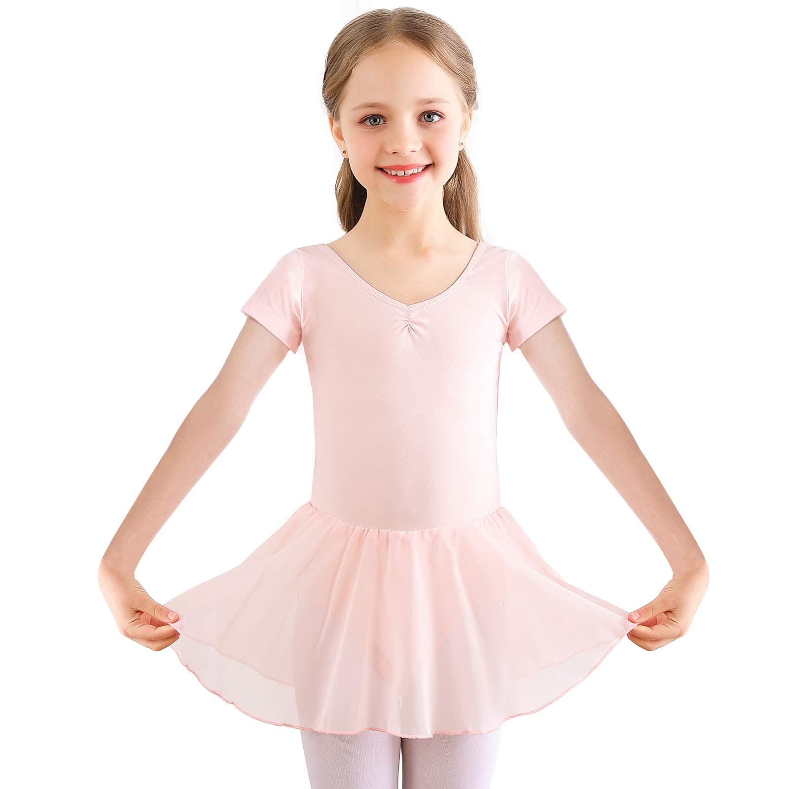Bezioner Toddler Girls Ballet Dance Leotards & Skirts Outfit
