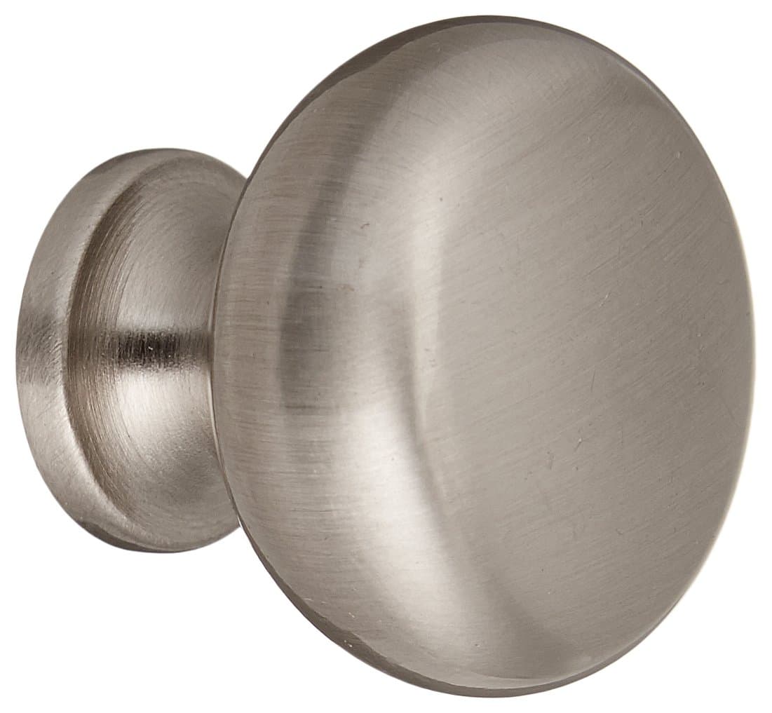1-1/8-Inch Satin Nickel Round Knob by Brainerd/Liberty (HDW 69153)