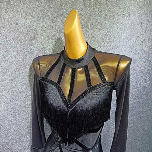 LiuHuo Women's Elegant Latin Dance Dress for Ballroom Practice