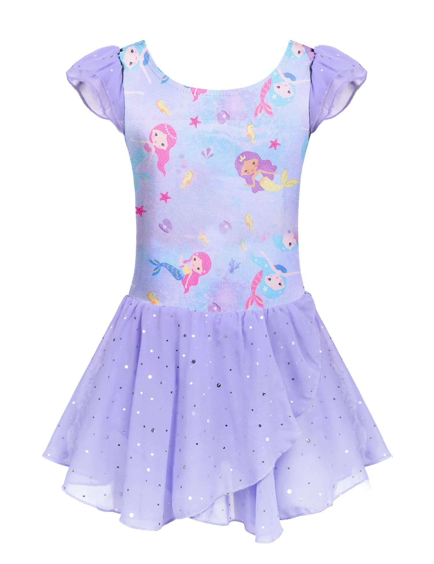 Arshiner Girls' Ballet Dance Tutu Skirted Leotard