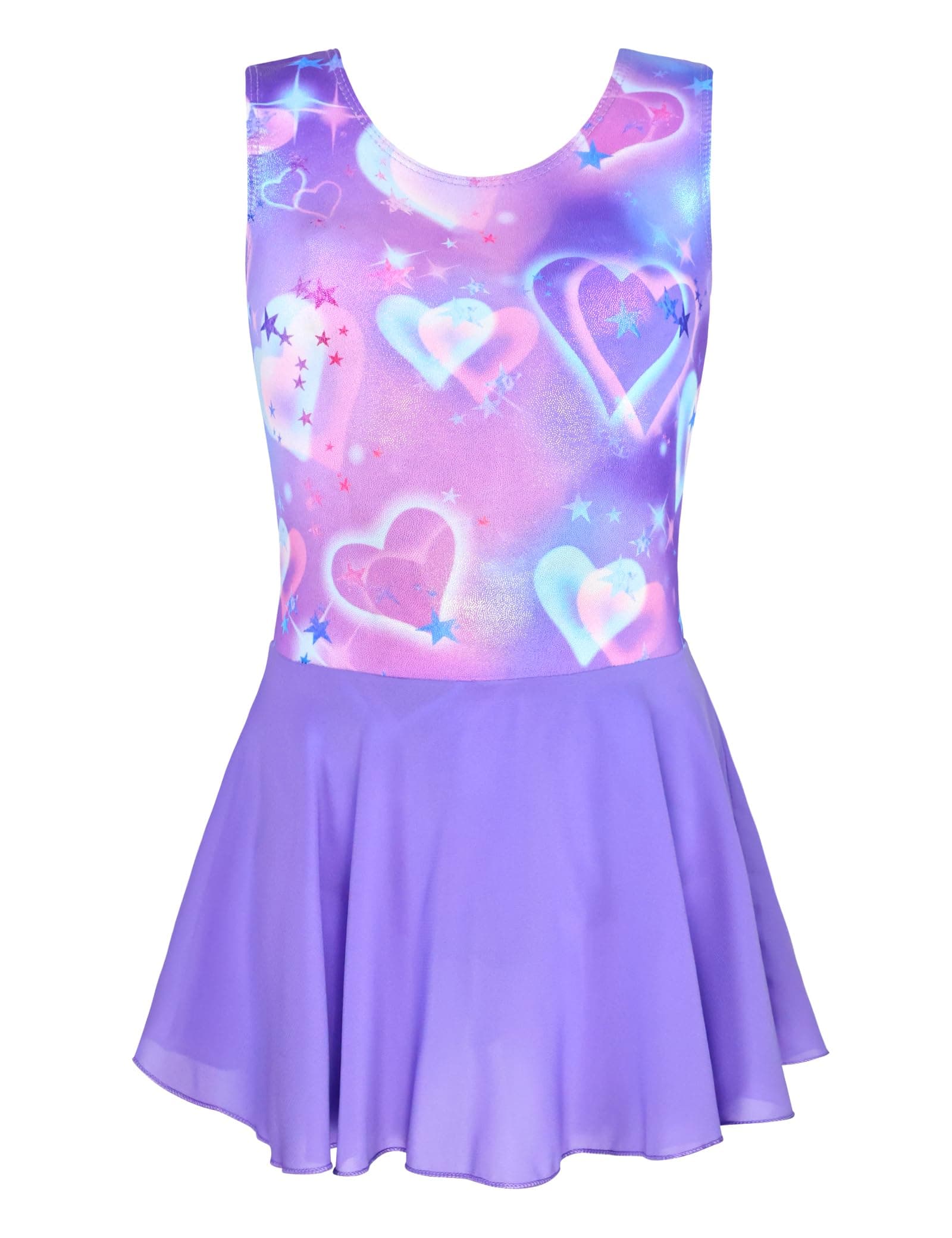 Nokecina Girls' Sparkle Ballet Leotard with Skirt & Dance Dress