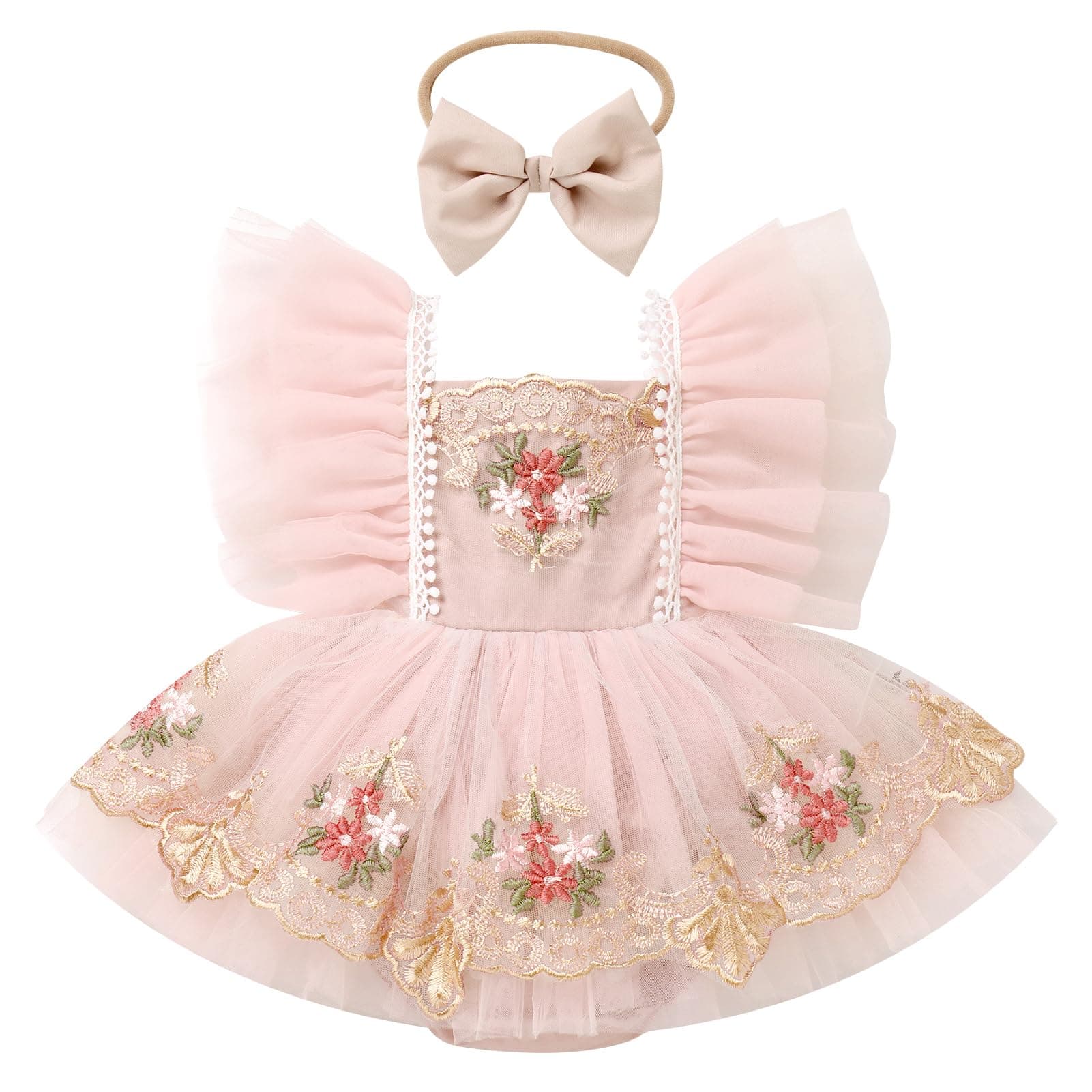 Baby Girls First Birthday Party Dress
