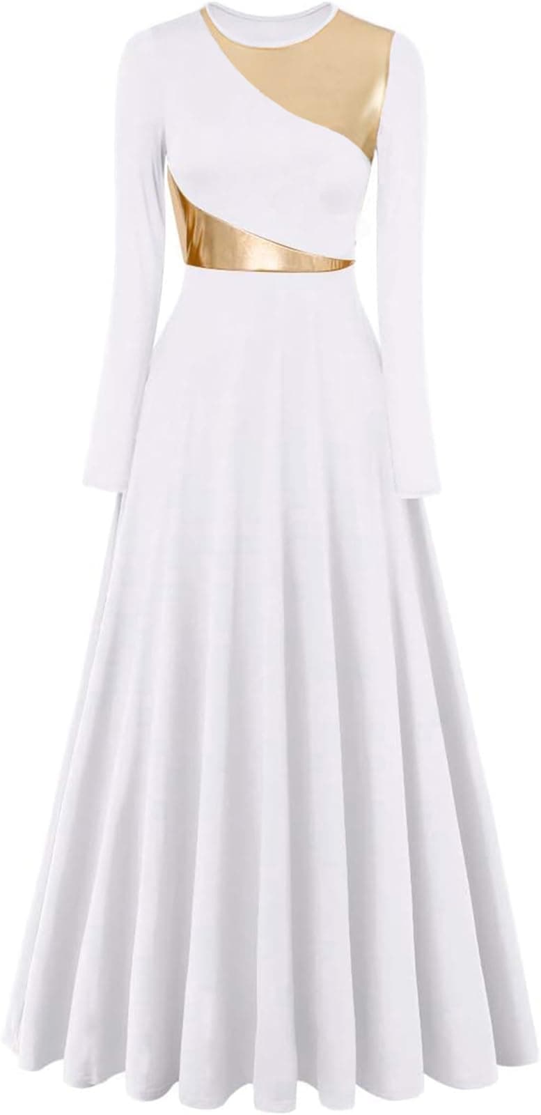 ORIDOOR Women's Modern Liturgical Dance Dress for Praise Robe