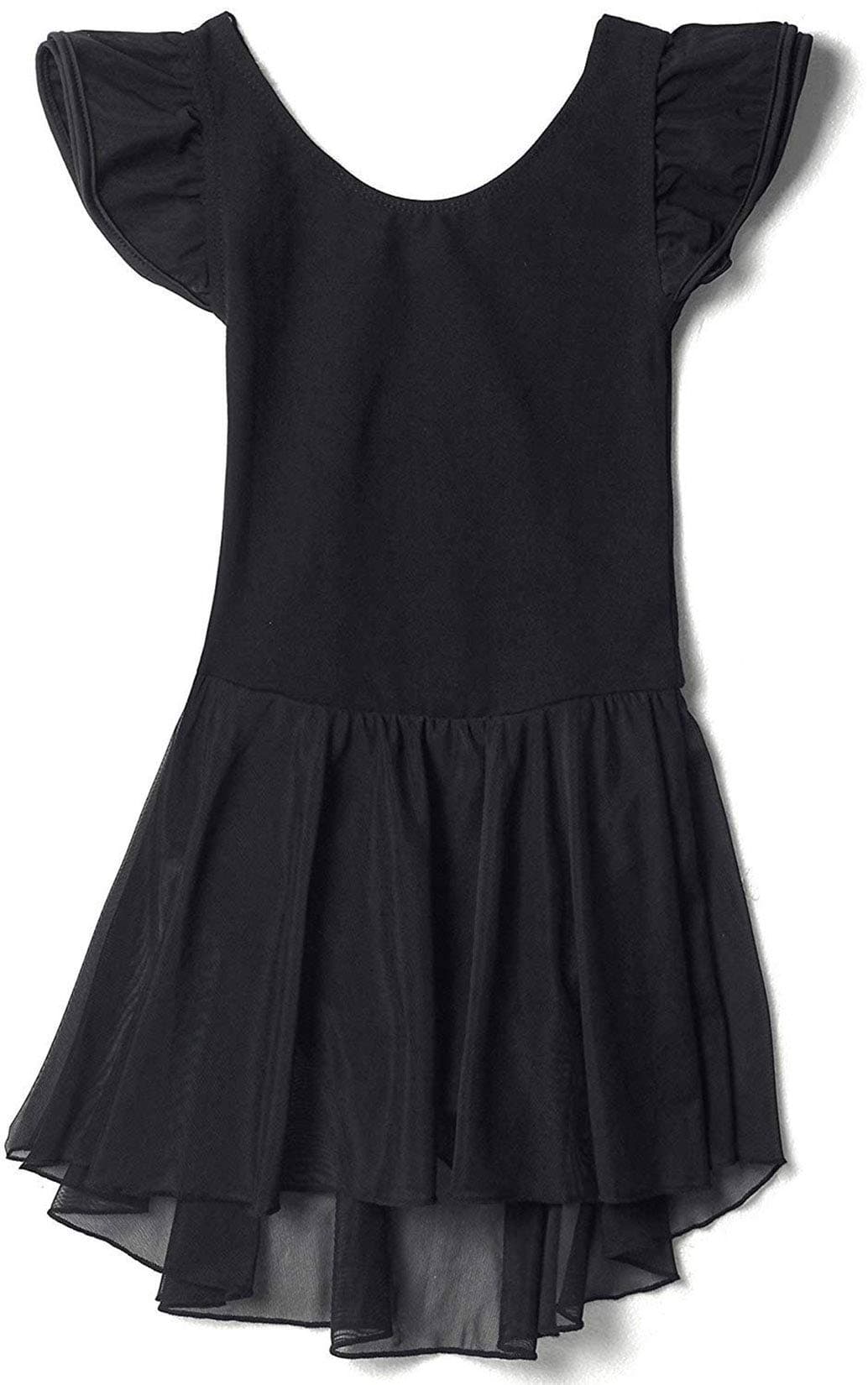 MdnMd Ballet Leotard with Skirt for Toddler Girls